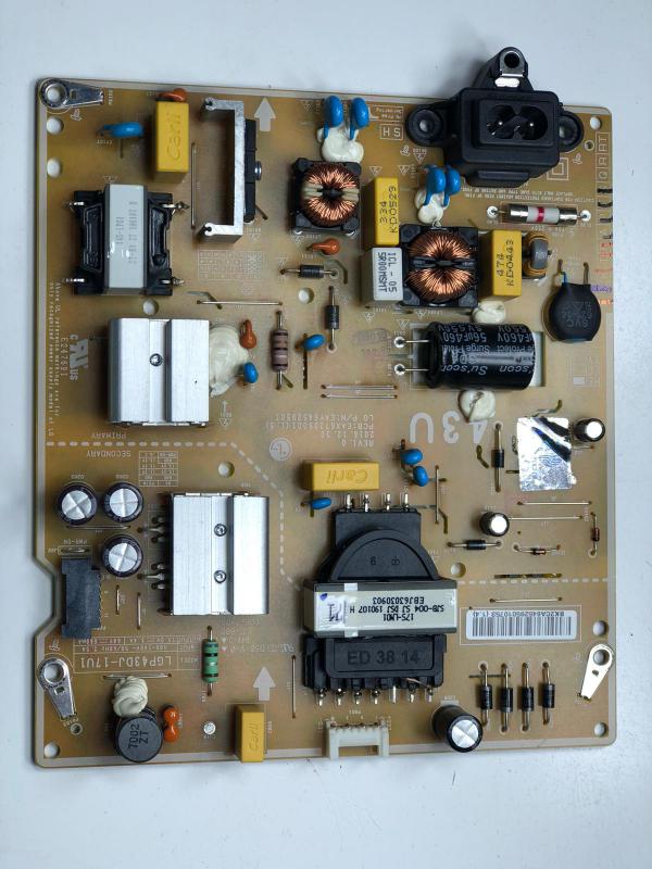 EAY64529501%20,%20EAX67209001%20, LGP43DJ-17U1%20,%2043UJ630%20,%20LG%20,%20POWER%20BOARD